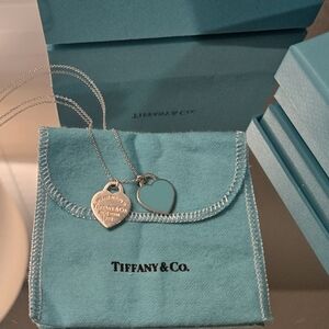 Tiffany Double Heart Necklace